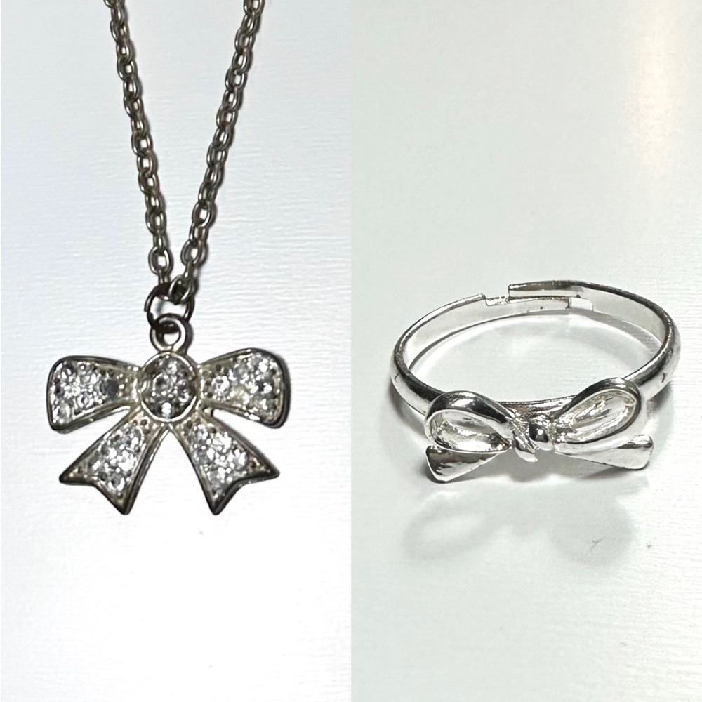 Bow Jewelry Set Vintage